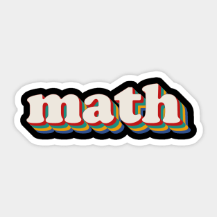 Math Sticker